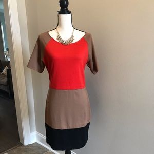 Gianni Bini Multi-Colored Dress-Sz Large
